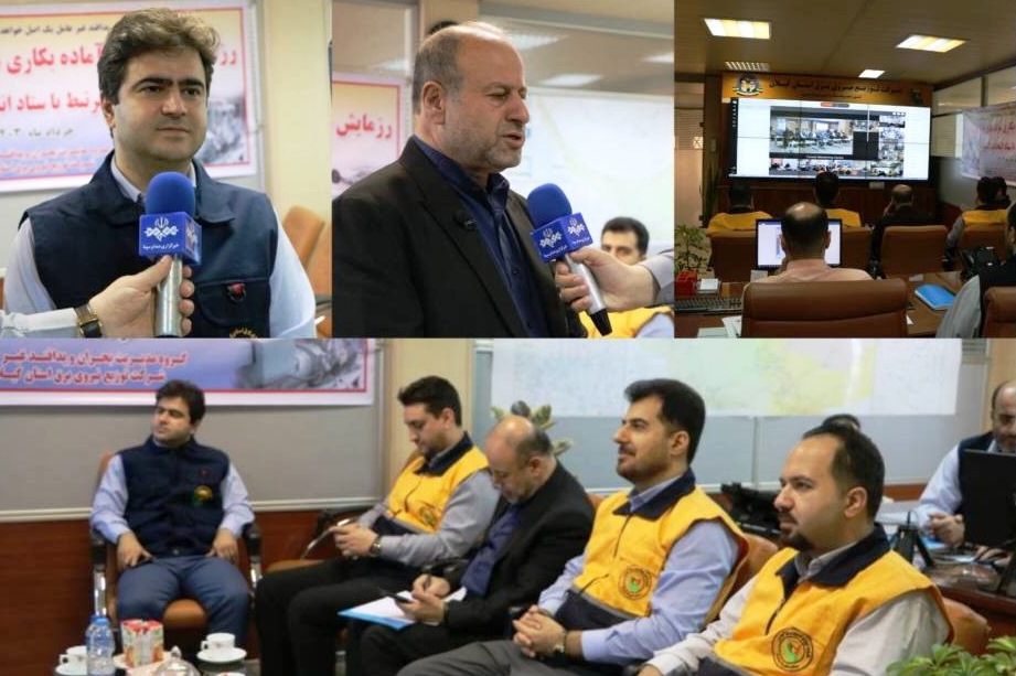 برگزاری رزمایش بررسی آماده بكاری مولدهای برق اضطراری تامین برق پایدار مراكز انتخابات