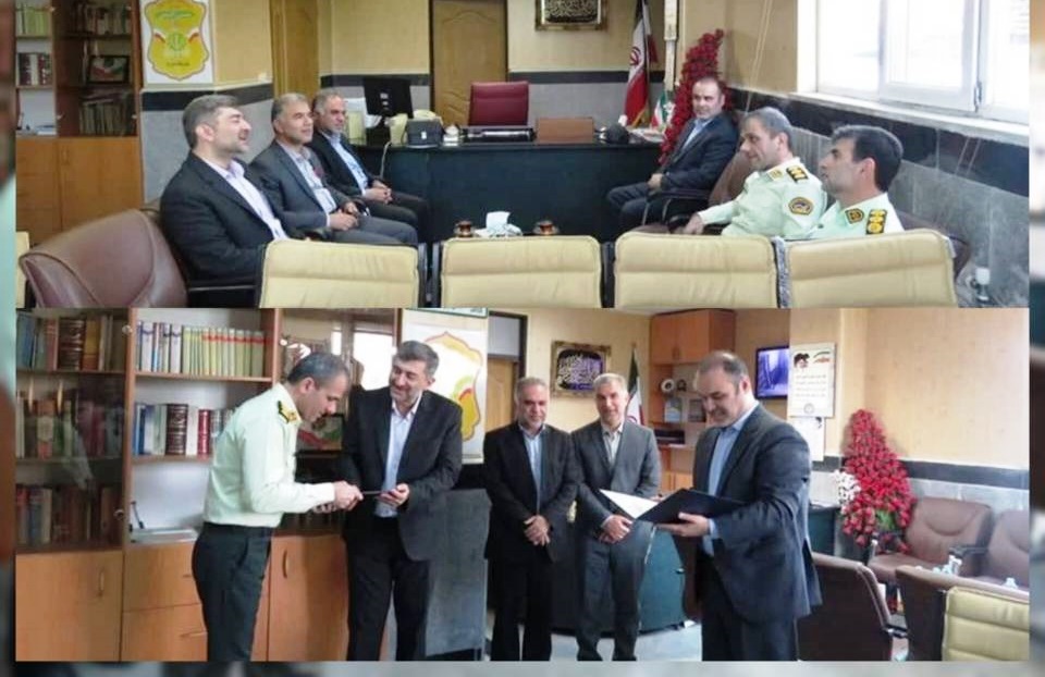 نشست هم اندیشی وتقدیر از پرسنل اداره آگاهی استان در راستای پیشگیری از وقوع سرقت تجهیزات و تاسیسات شبكه توزیع برق