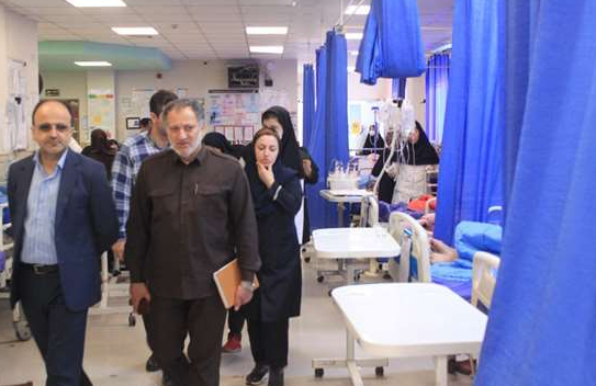 بازدید سرزده بازرس کل گیلان از دو مرکز آموزشی و درمانی شهر رشت