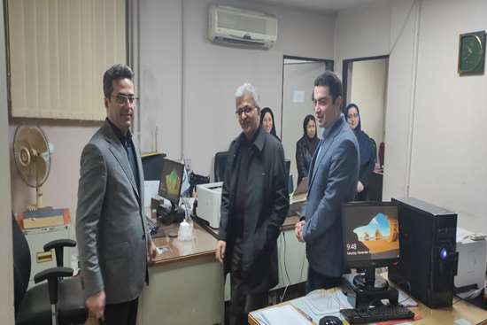 بازدید میدانی رئیس دانشگاه از ستاد مرکزی شماره دو دانشگاه علوم پزشکی گیلان