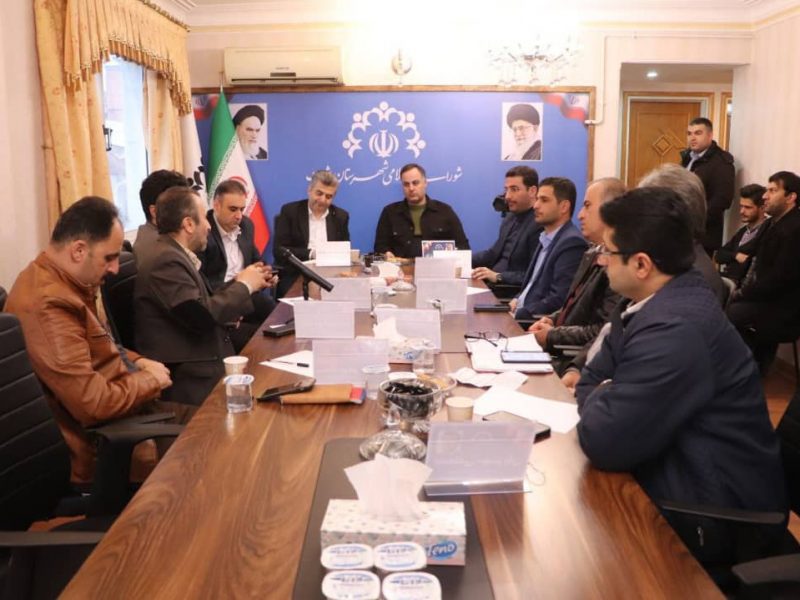 سی و پنجمین جلسه علنی شورای شهرستان رشت برگزار شد