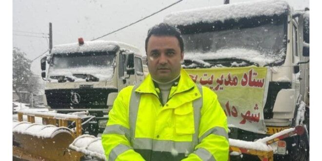  آماده‌باش شهرداری لولمان برای مقابله با بارش برف و باران