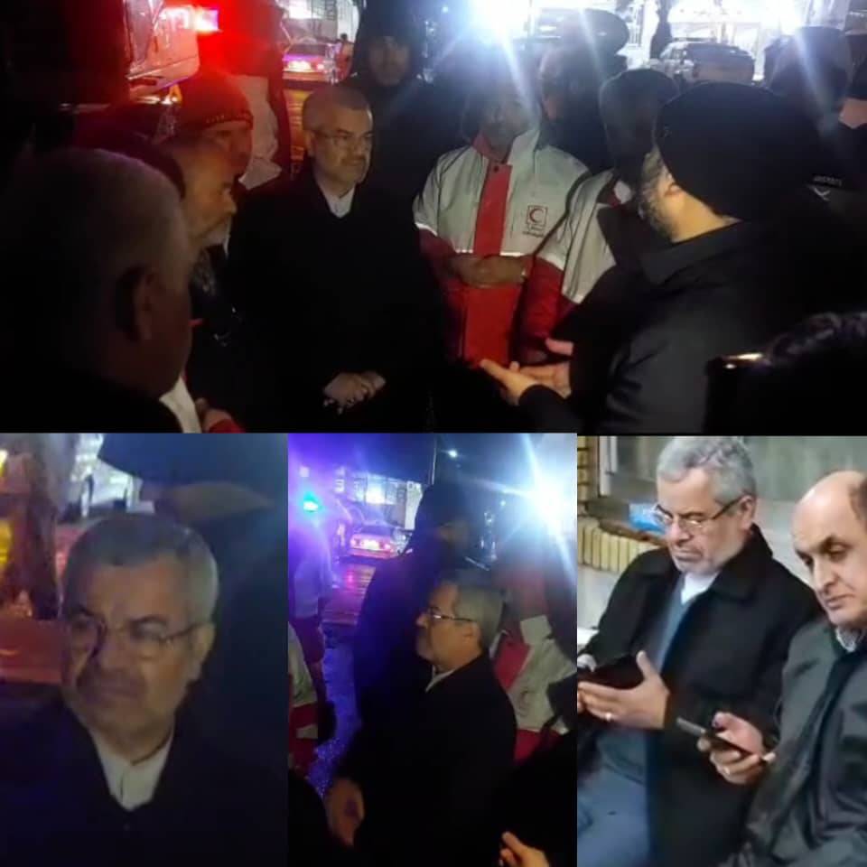 حضور محمد رضا احمدی سنگر در مناطق سیل زده پیربازار
