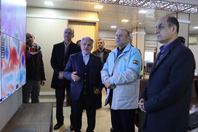 استاندار گیلان در حاشیه بازدید از سازمان هواشناسی: